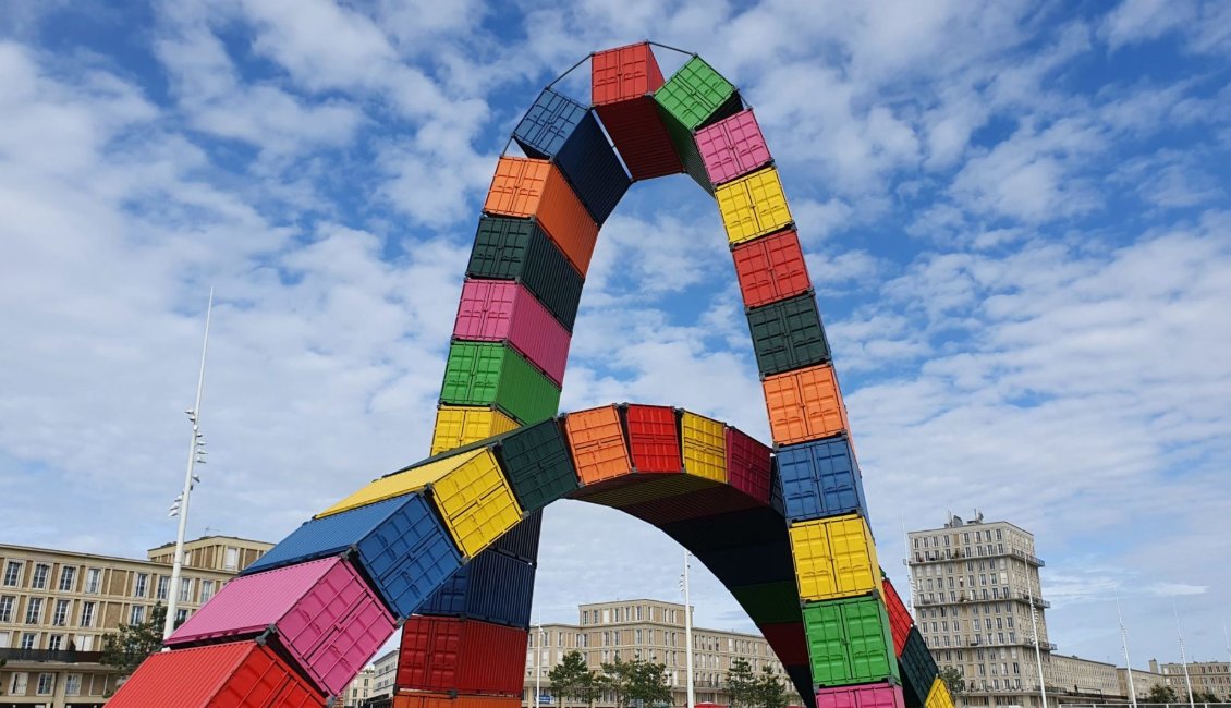 Catène de containers