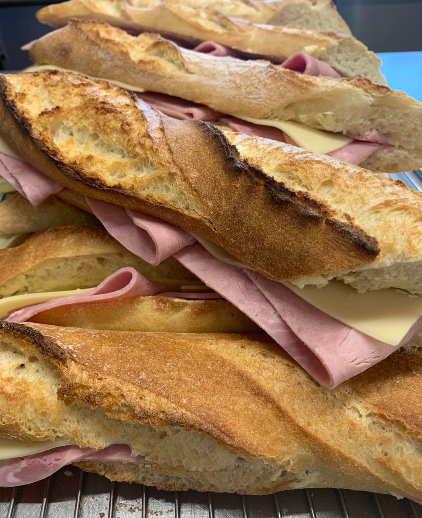 Sandwiches baguette